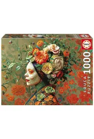 Puzzle 1000 el. Kr�lowa jaszczurek Educa