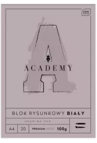 Interdruk Blok rysunkowy A4 100g 20 kartek