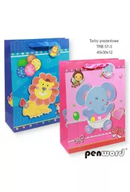 Penword Torebka prezentowa mix 40x30x12cm