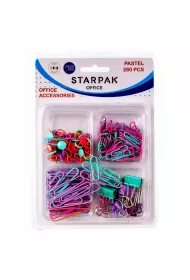 Starpak Akcesoria biurowe Pastel 260 szt.