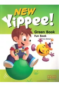 New Yippee Green Book Fun Book + CD