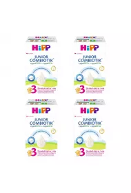 Hipp 3 Junior Combiotik produkt na bazie mleka dla dzieci po 1. roku Zgrzewka 4 x 550 g