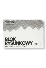Penword Blok rysunkowy A3 bia�y 110g 20 kartek