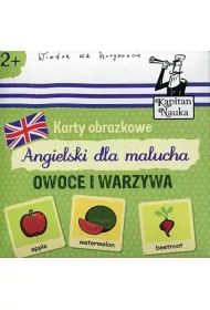 Karty obrazkowe Angielski dla malucha Owoce i warzywa