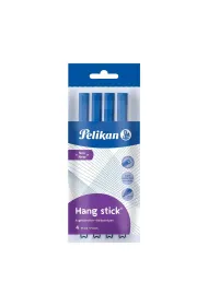 Pelikan D�ugopis Hang Stick niebieski 4 szt.