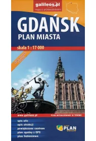 Gda�sk plan miasta 1:17 000