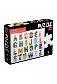 Puzzle 35 el. Alfabet Nasza Ksi�garnia