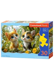 Puzzle 30 Cute Kittens CASTOR Castorland