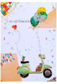 Trend Kartka okoliczno�ciowa Urodziny TS21
