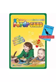 Pi�tka Karty Popup 3D zwierz�ta morskie