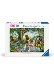 Puzzle 1000 el. Przygoda w d�ungli Ravensburger
