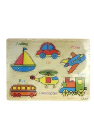 Puzzle drewniane Pojazdy Adar