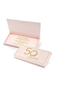 Kukartka Pude�ko ozdobne na banknoty Urodziny 50 Elite