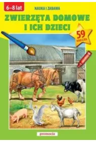 Naklejanki - Zwierz�ta domowe i ich dzieci