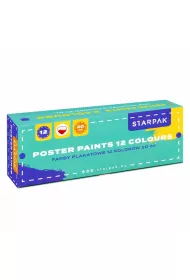 Starpak Farby plakatowe School2 12 x 20 ml