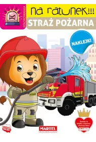 Na ratunek. Stra poarna z naklejkami
