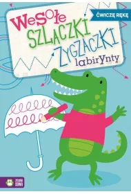 Weso�e szlaczki zygzaczki labirynty 3 �wicz� r�k�