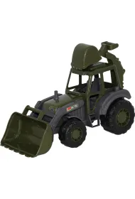 Polesie 49285 Traktor-koparka wojskowy w siatce