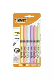 Bic Zakre�lacz Highlighter Grip Pastel 6 szt.