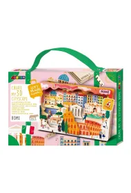 Puzzle drewniane 3D - Stw�rz pejza� miejski Rzym Avenir