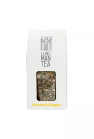Long Man Tea Lemon & Ginger Herbata zielona sypana 80 g