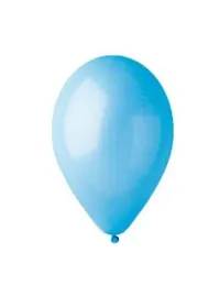 Balony pastelowe b��kitne 25cm