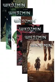 Komiks Wiedmin Pakiet Wiedmin. Tomy 1-6: Dom ze Szka, Dzieci lisicy, Kltwa krukw, Crka pomienia, Zatarte wspomnienia, Lament