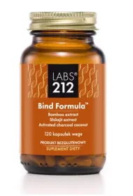 Labs212 Bind Formula - Binder wtrobowy Suplement diety 120 kaps.