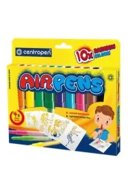 Centropen Flamastry dmuchane + 4 szablony