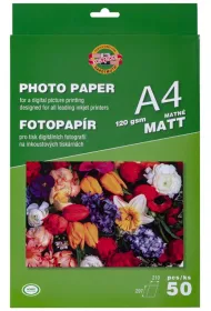 Koh-I-Noor Papier foto A4 120g mat.50ark