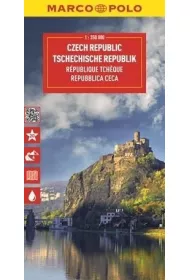 Czechy. Mapa drogowa w skali 1:350 000