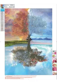 Centrum Mozaika diamentowa 5D - Seasons 30x40cm