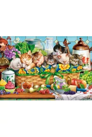 Puzzle 1000 el. Napping Kittens Castorland