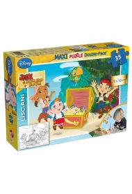 Puzzle dwustronne maxi 35 el. Jake Lisciani