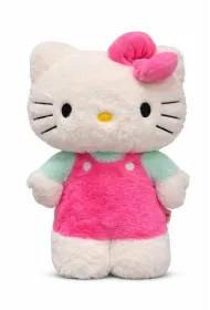 Hello Kitty Fluffy Plusz Jasny R� 40cm Durabo