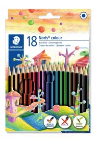 Staedtler Kredki o��wkowe Noris Colour, sze�ciok�tne 18 szt.