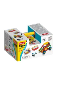 Zestaw konstrukcyjny Tecno Toolbox 128 el. - auto * Quercetti