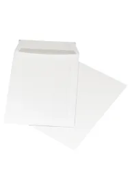 Office Products Koperta z ta�m� silikonow� bia�a 16x23cm 50 szt.