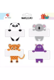 All4Kids Naklejki zwierzaki na szafk i zeszyt 1