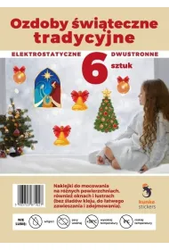 Kunke Ozdoby �wi�teczne elektrostatyczne tradycyjne 6 szt