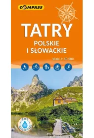 Tatry Polskie i S�owackie. Mapa turystyczna w skali 1:50 000 (wersja wodoodporna)