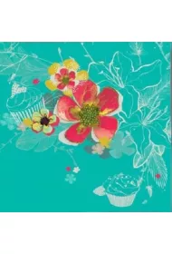 Clear Creations Karnet Kwiaty morski Swarovski CL2910_BL