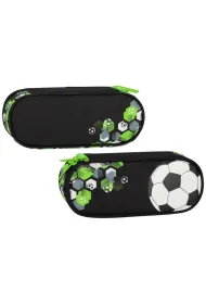 Pi�rnik saszetka 1zamek Football Green STARPAK 550910