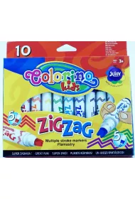 Patio Flamastry Zig Zag Colorino Kids 10 szt.