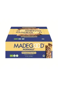 Madegood Batony owsiane soft z jagodami w polewie waniliowej bezglutenowe 5 x 30 g Bio