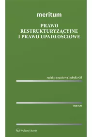 eBook MERITUM Prawo restrukturyzacyjne i prawo upadociowe pdf