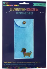 Zestaw kreatywny - pi�rnik z filcu - blue (KSFI-235) % BPZ dpCraft