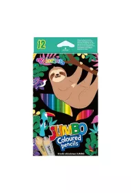 Patio Kredki o��wkowe tr�jk�tne JUMBO Wildkid 22037 Colorino 12 szt.