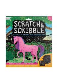 Zdrapywanki Scratch & Scribble Magiczne jednoro�ce Ooly
