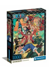 Puzzle 1000 el. Compact Anime One Piece Clementoni